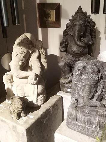 Lil'o bambous - Statuettes de Ganesh